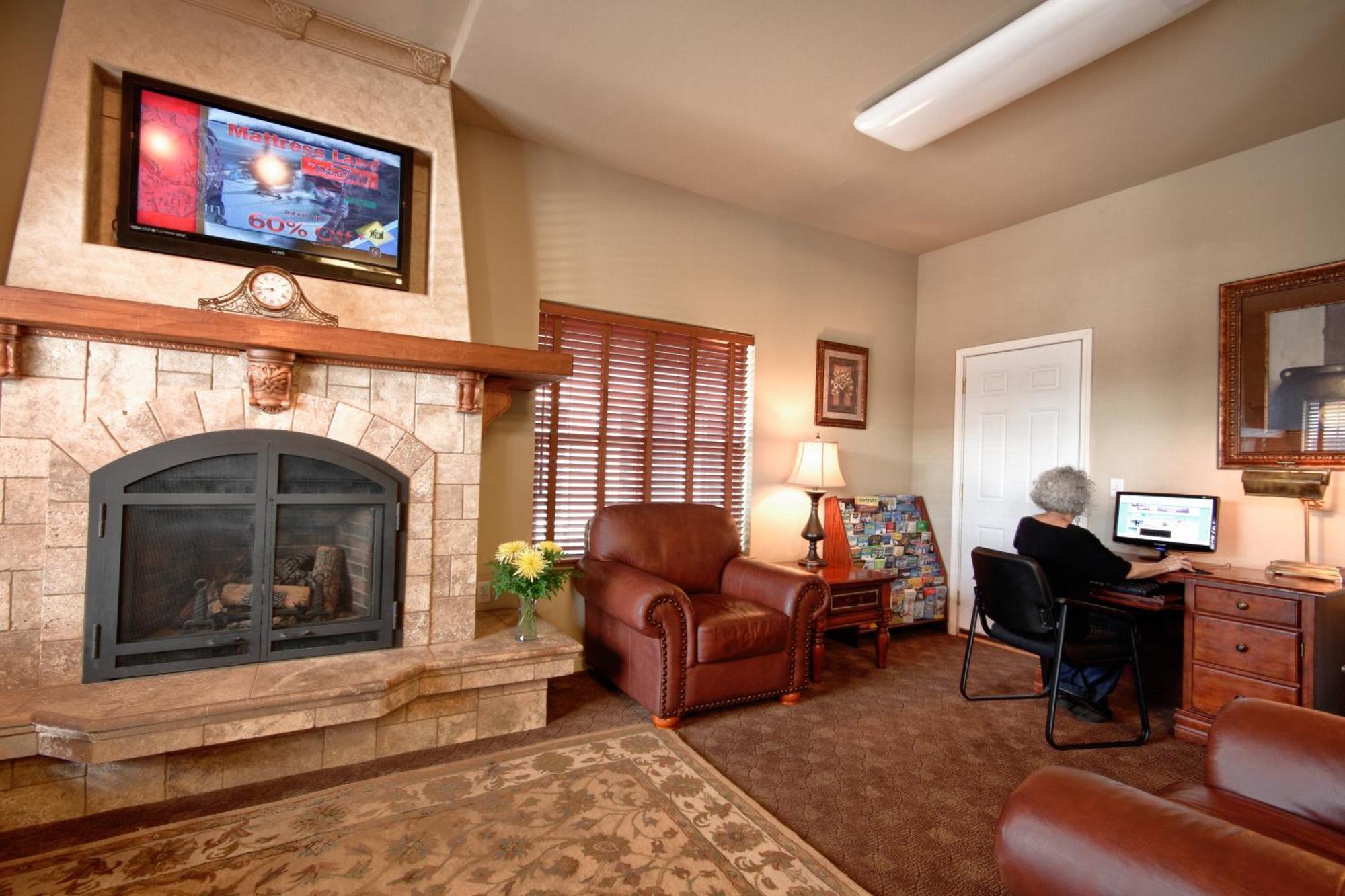 Stratford Suites Spokane Airport Airway Heights Rum bild